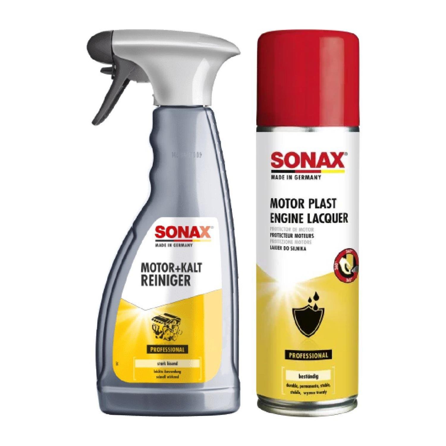 Sonax Motor Temizleme ve Koruma Seti (Eko)