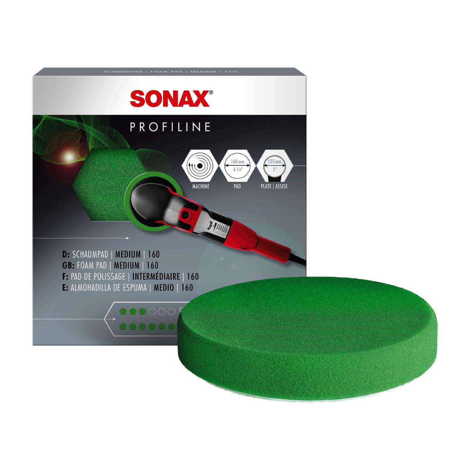 Sonax Polisaj Süngeri Oranj Green
