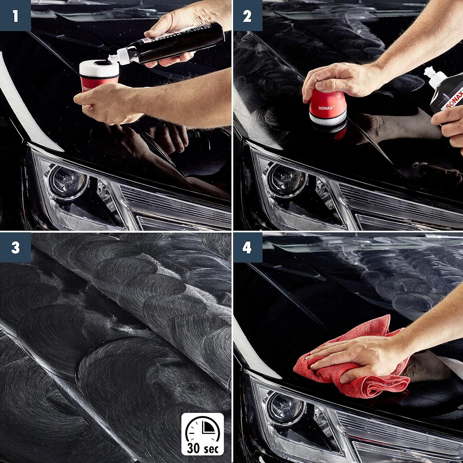 Sonax Renkli Nano Parlat.ve Koru.Cila Siyah 250 ml