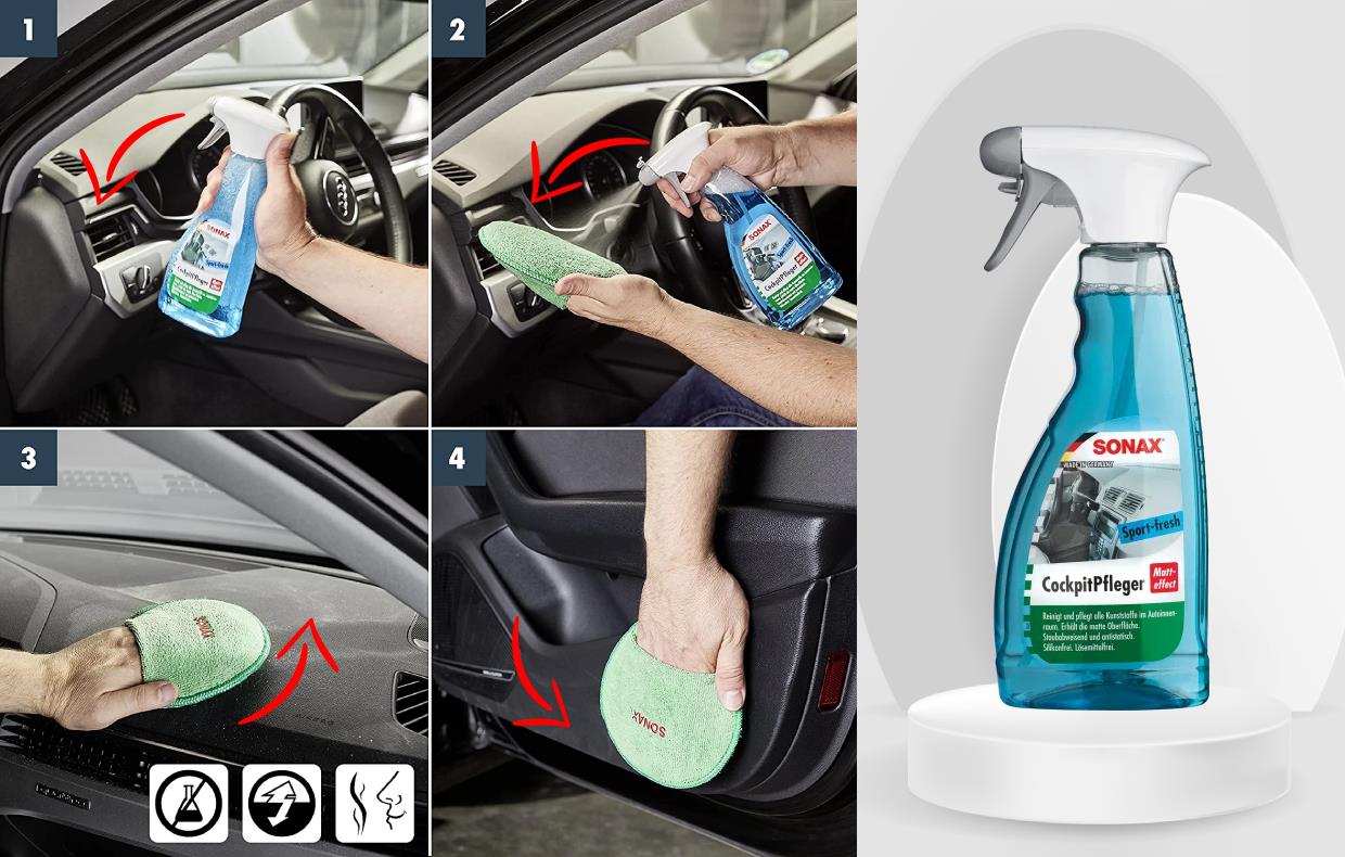 Sonax Torpido Temizleyici Matt 500 ml