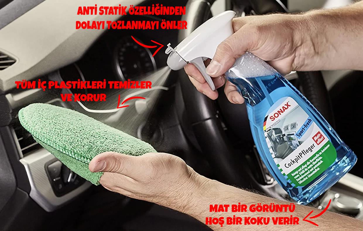 Sonax Torpido Temizleyici Matt 500 ml