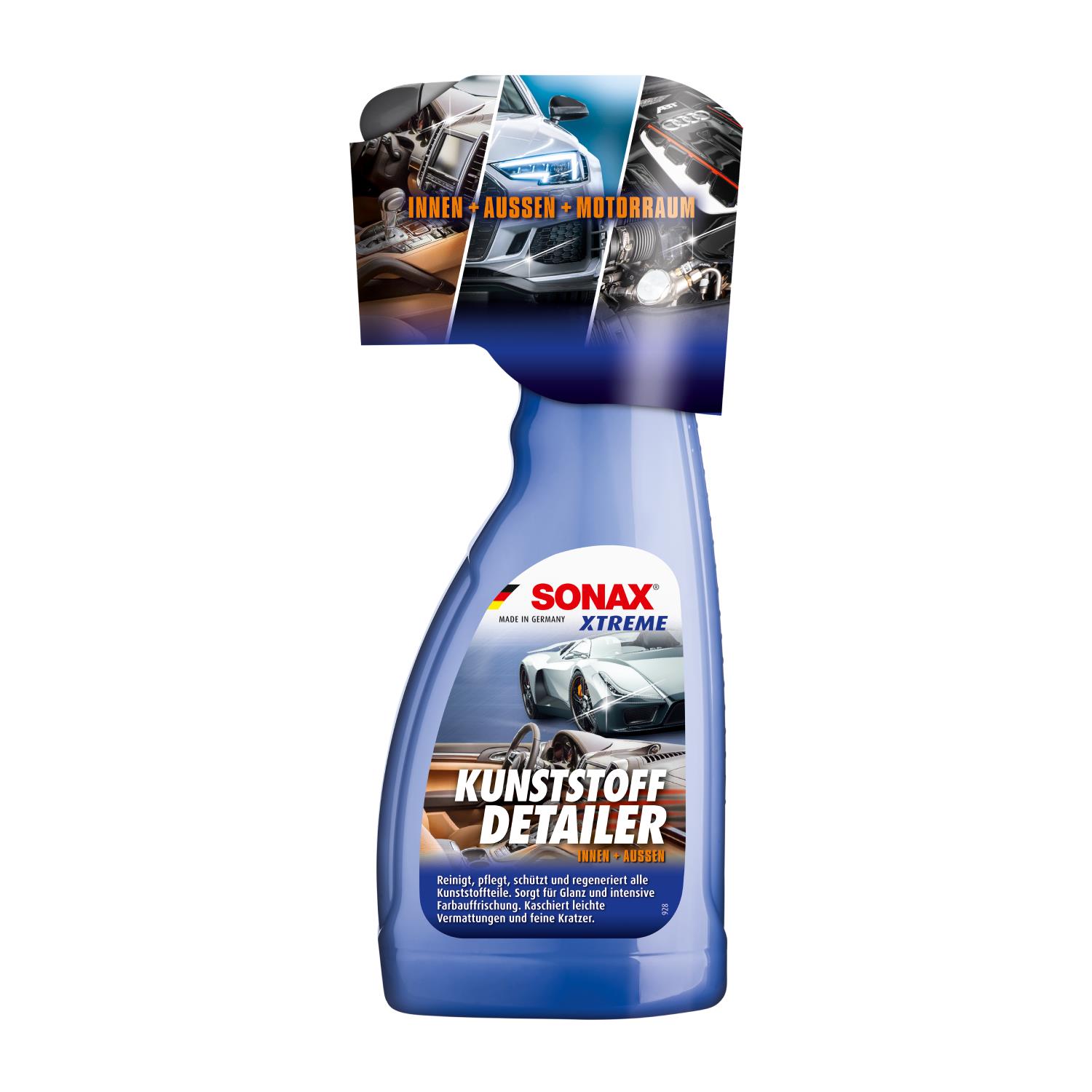 Sonax Xtreme Detaylı İç Dış Plastik Tem. 500 ml