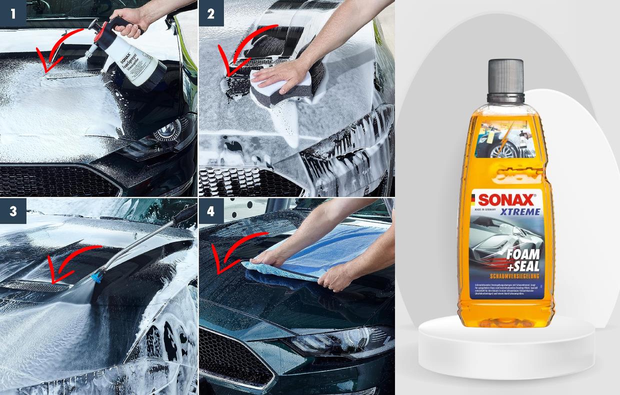 Sonax Xtreme Yoğun Köpüklü Koruma Şampuanı