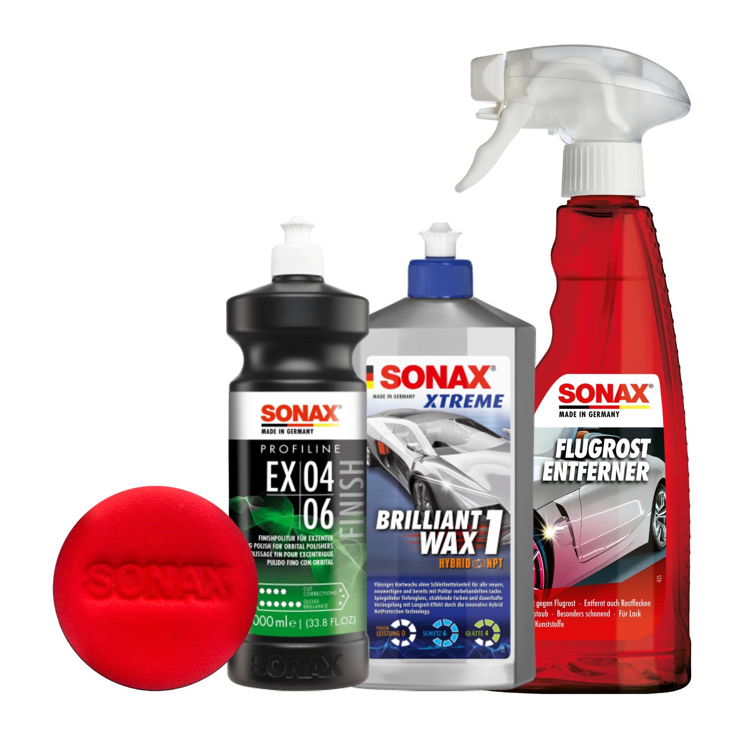 Sonax Yeni Araç için Boya Koruma Seti (Premium) | Auton Detail | Sonax