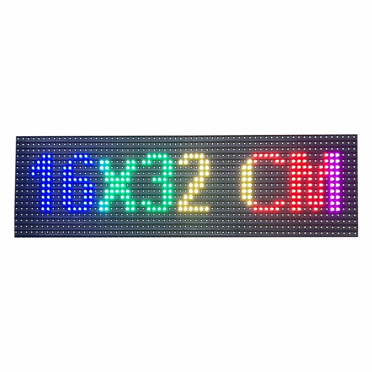 16x32 RGB(Full Renk) Araç içi Güzergah Led Tabela Kayan Yazı