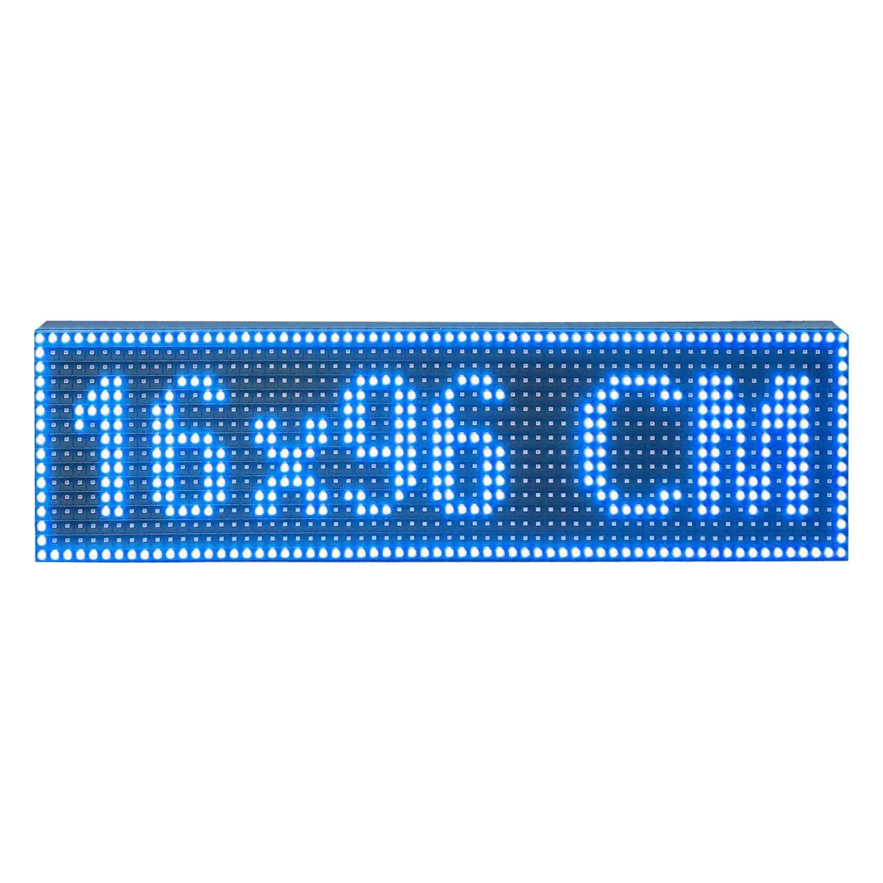16x96 Mavi Araç içi Güzergah Led Tabela Kayan Yazı