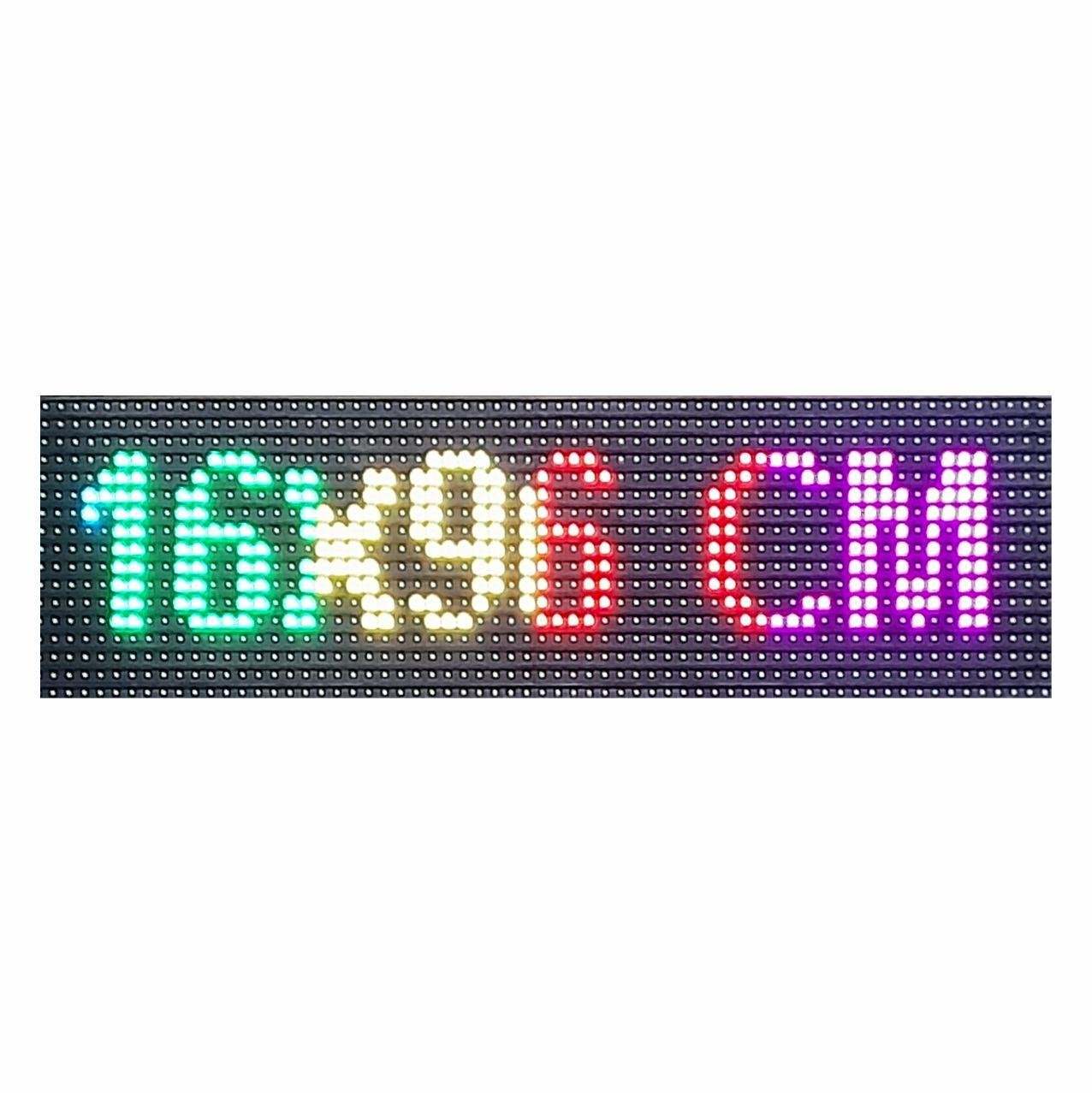 16x96 RGB(Full Renk) Araç içi Güzergah Led Tabela Kayan Yazı