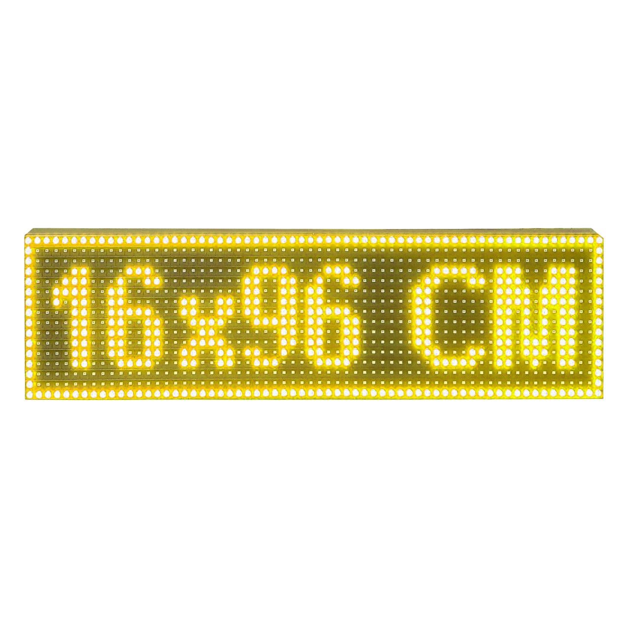 16x96 Sarı Araç içi Güzergah Led Tabela Kayan Yazı