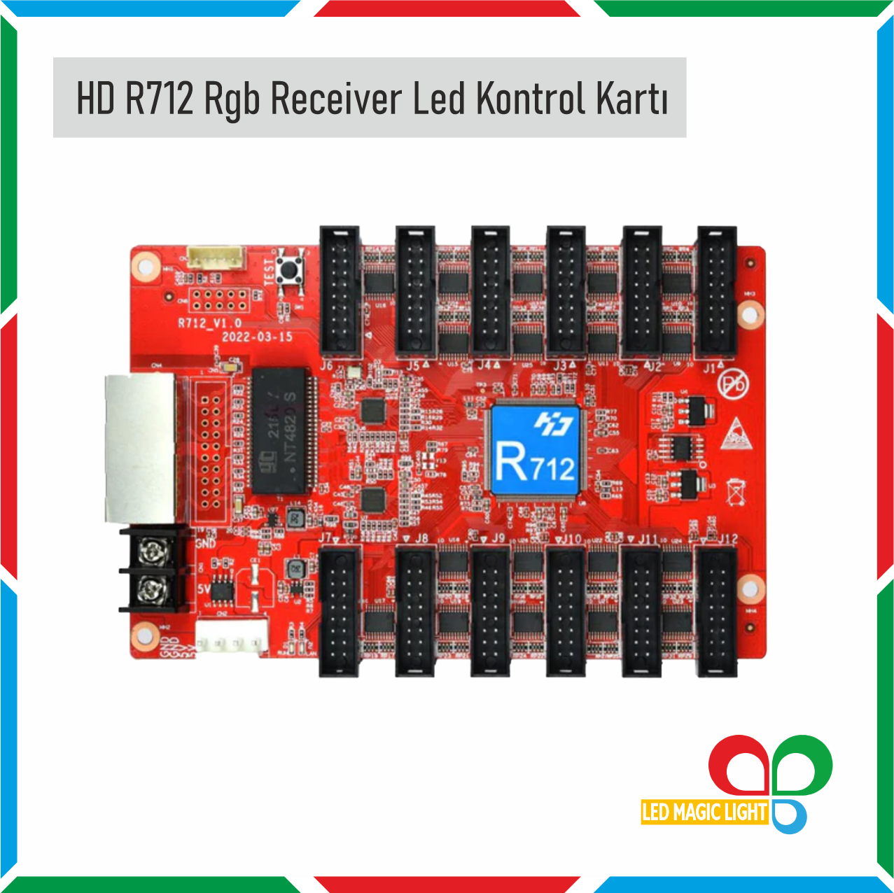 HD R712 RECEVİNG LED KONTROL KARTI
