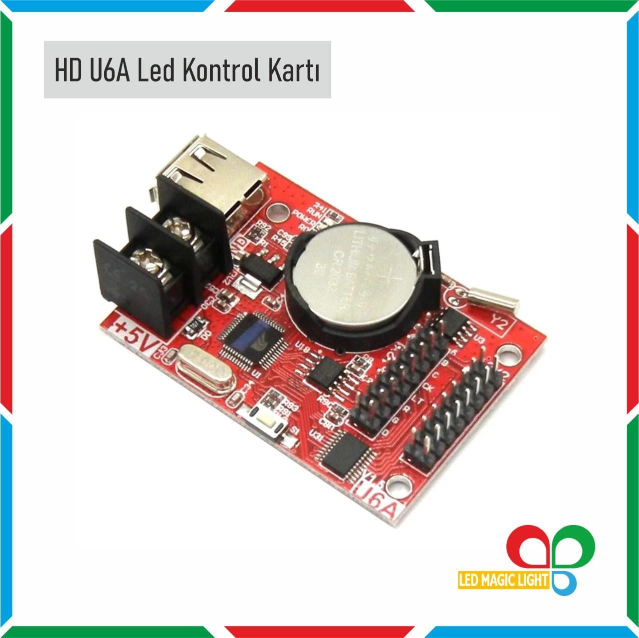 HD U6A LED KONTROL KARTI