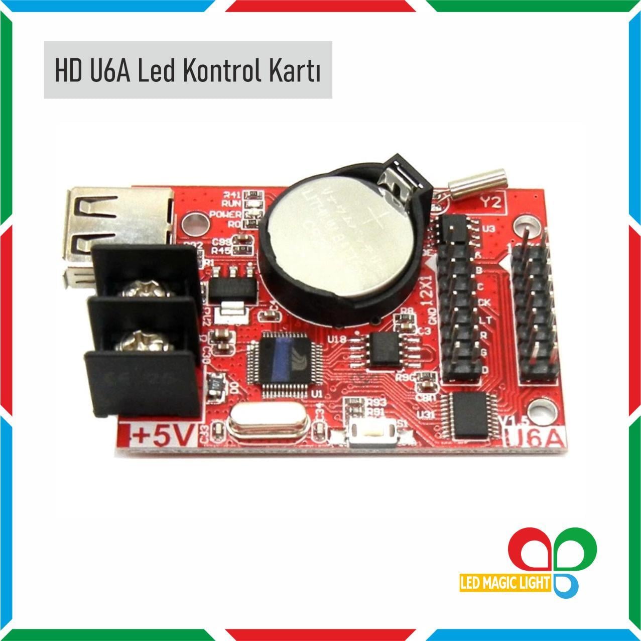 HD U6A LED KONTROL KARTI
