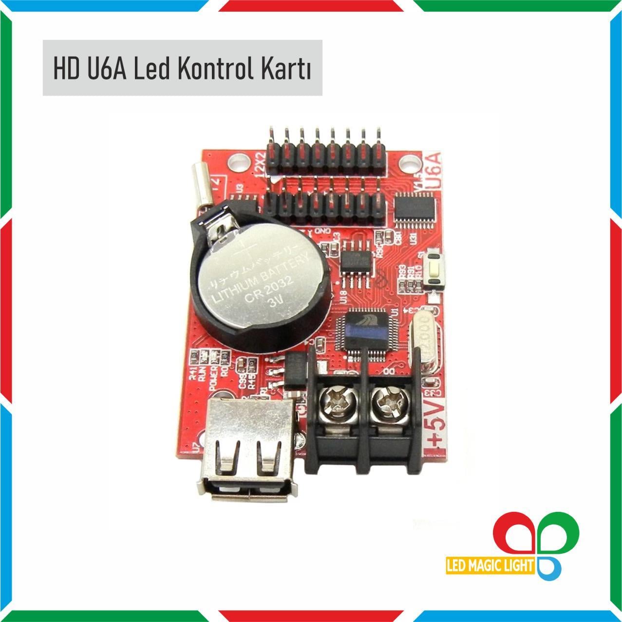 HD U6A LED KONTROL KARTI