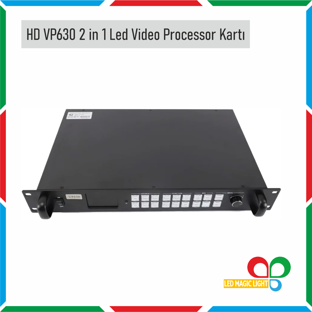 HD VP 630 2 in 1 LED VIDEO PROCESSOR