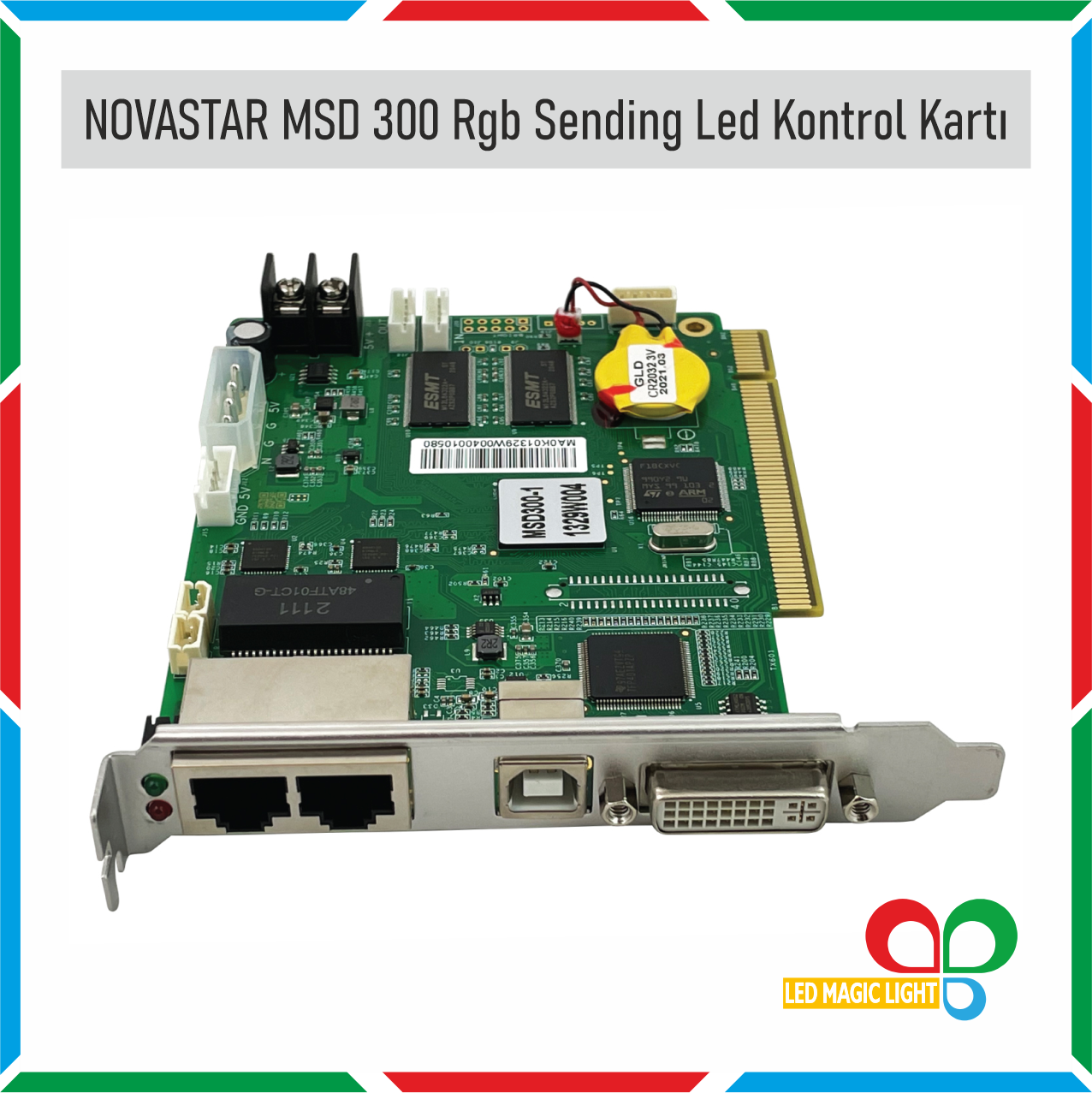 NOVASTAR MSD300 SENDİNG LED KONTROL KARTI 