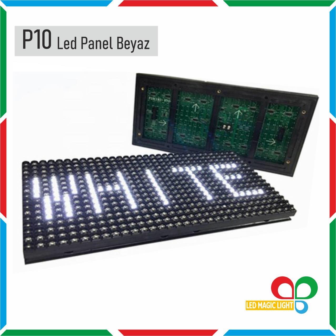 P10 LED PANEL BEYAZ
