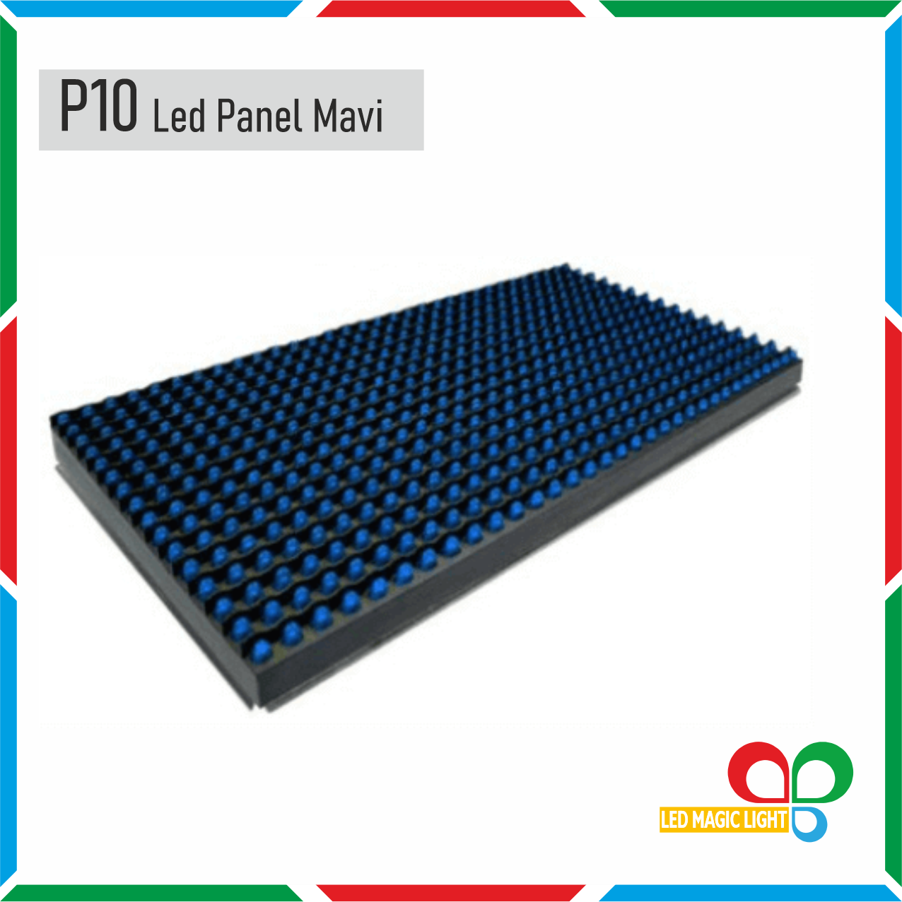P10 LED PANEL MAVİ