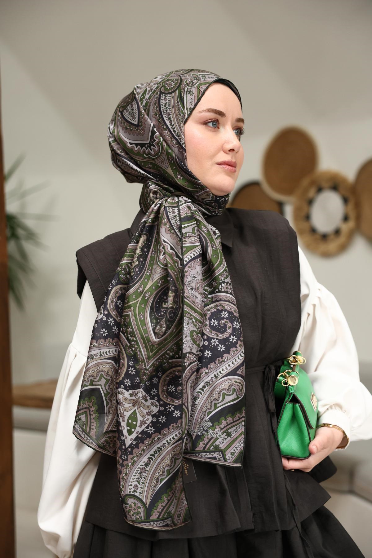 %100 Vual İpek Şal 441001-09
