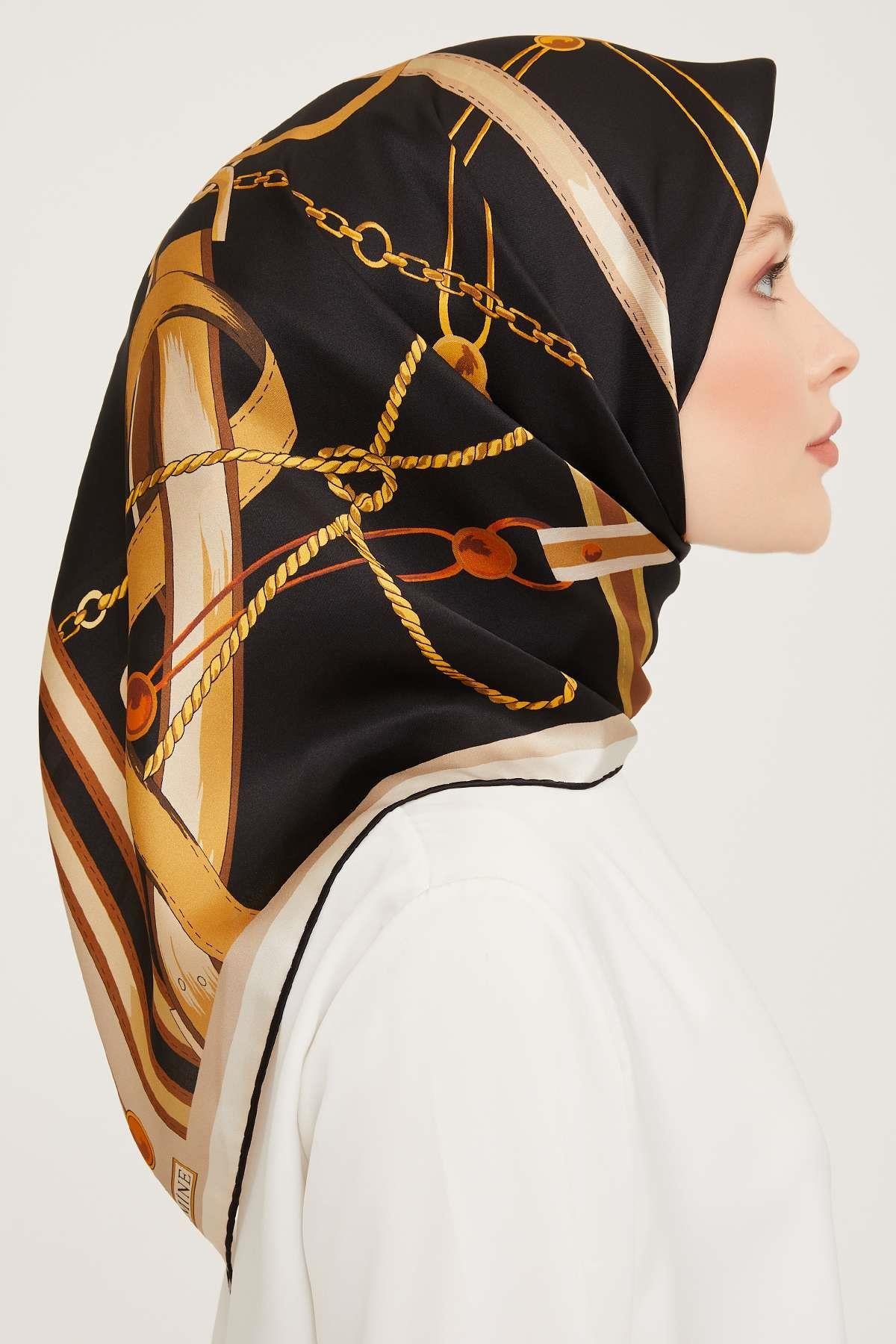Armine - İpek Eşarp 2023/2024 Sonbahar Kış Twill İpek 9046-08