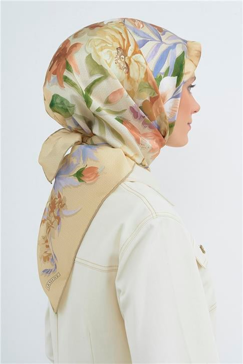 Armine  Saf İpek Sura Eşarp 9516D 03