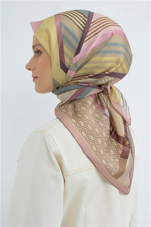 Armine  Saf İpek Sura Eşarp 9521D 02