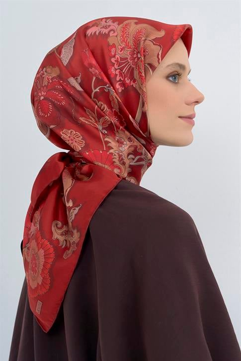 Armine  Saf İpek Sura Eşarp 9523D 03
