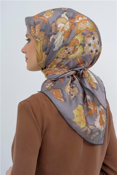 Armine  Saf İpek Sura Eşarp 9523D 53