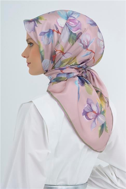 Armine  Saf İpek Sura Eşarp 9524D 52