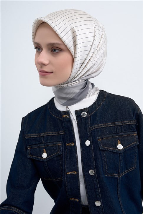 Armine  Saf İpek Sura Eşarp 9526D 08