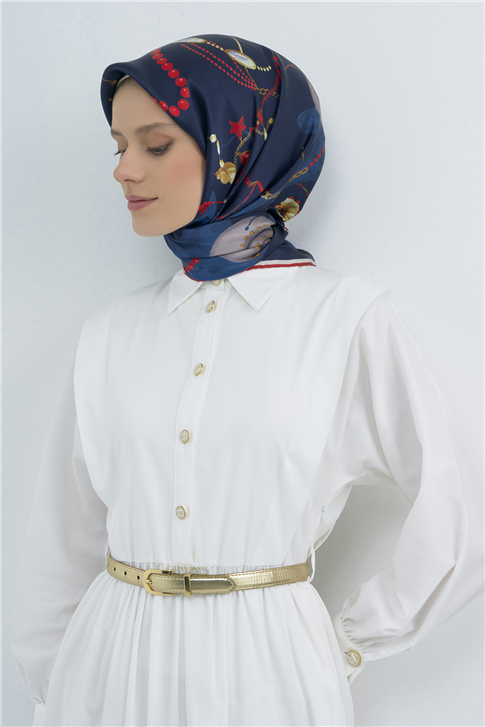 Armine  Saf İpek Sura Eşarp 9527D 02
