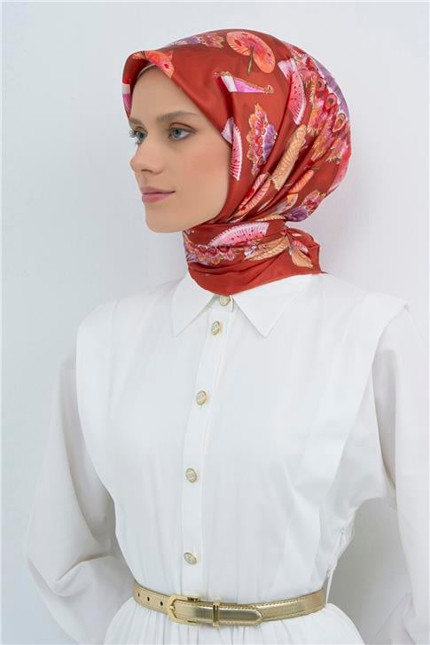 Armine  Saf İpek Sura Eşarp 9532D 35