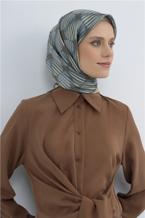 Armine  Saf İpek Sura Eşarp 9533D 84