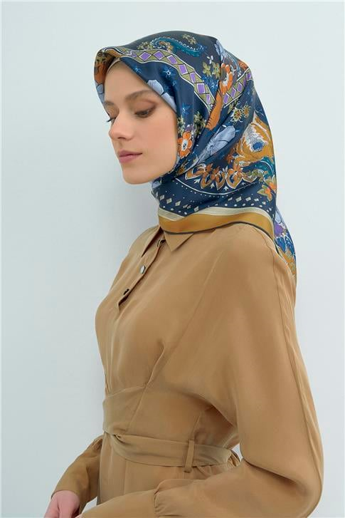 Armine  Saf İpek Sura Eşarp 9535D 02