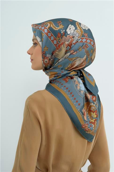 Armine  Saf İpek Sura Eşarp 9535D 85
