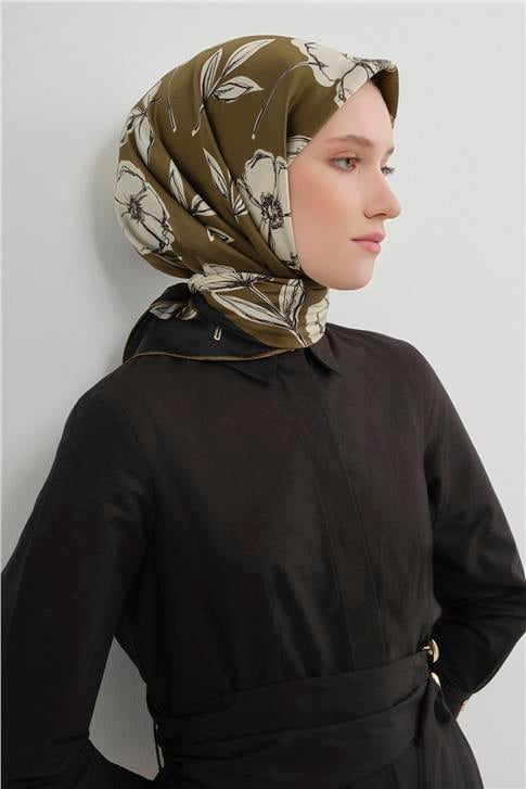 Armine  Saf İpek Sura Eşarp 9536D 35