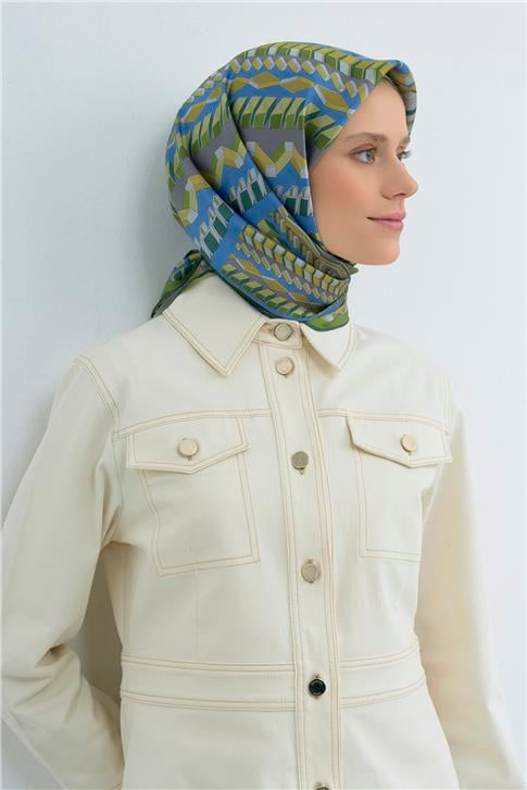 Armine  Saf İpek Sura Eşarp 9542D 53
