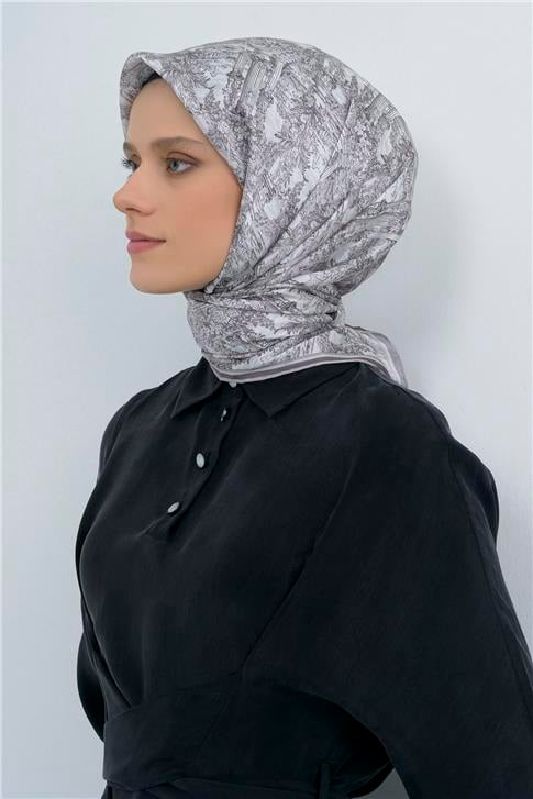 Armine  Saf İpek Sura Eşarp 9546D 31