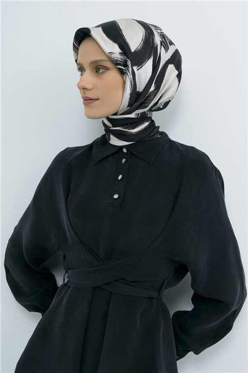 Armine  Saf İpek Sura Eşarp 9555D 01
