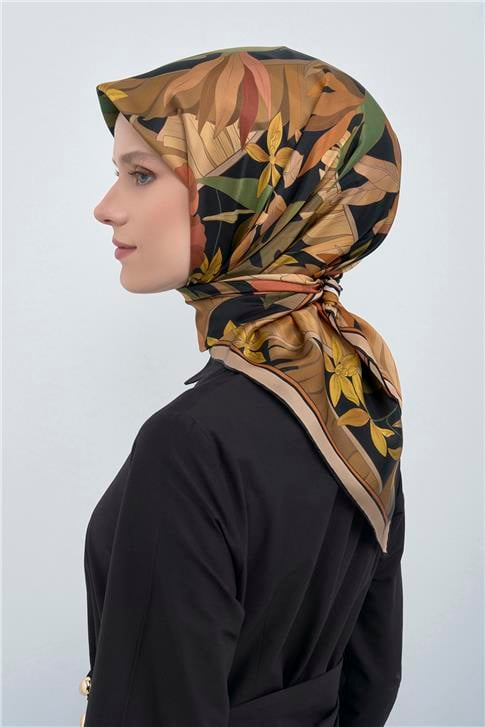Armine  Saf İpek Twill Eşarp 9500D 05