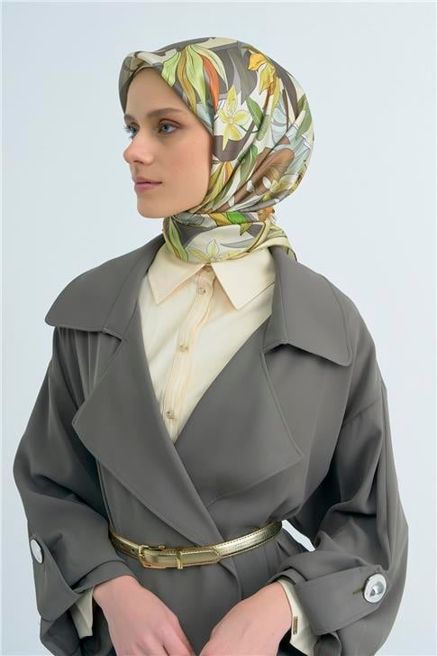 Armine  Saf İpek Twill Eşarp 9500D 31