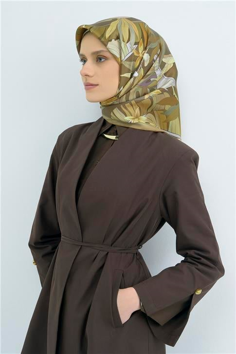 Armine  Saf İpek Twill Eşarp 9500D 50