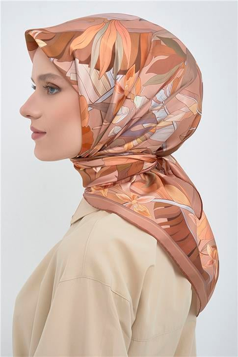 Armine  Saf İpek Twill Eşarp 9500D 51
