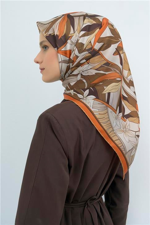 Armine  Saf İpek Twill Eşarp 9500D 80