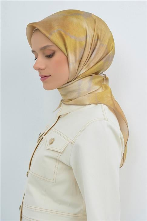 Armine  Saf İpek Twill Eşarp 9501D 34