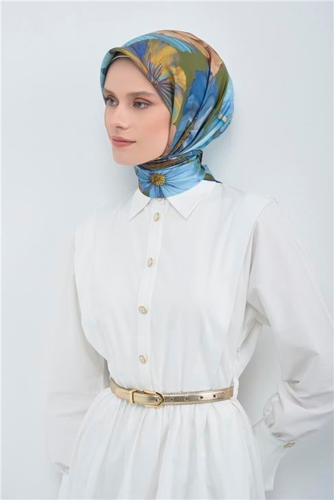 Armine  Saf İpek Twill Eşarp 9503D 56