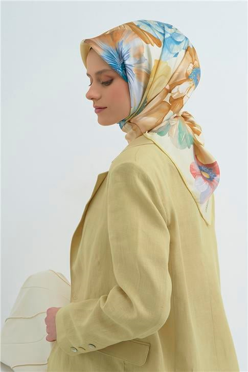 Armine  Saf İpek Twill Eşarp 9503D 86