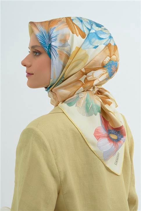 Armine  Saf İpek Twill Eşarp 9503D 86