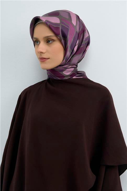 Armine  Saf İpek Twill Eşarp 9504D 09