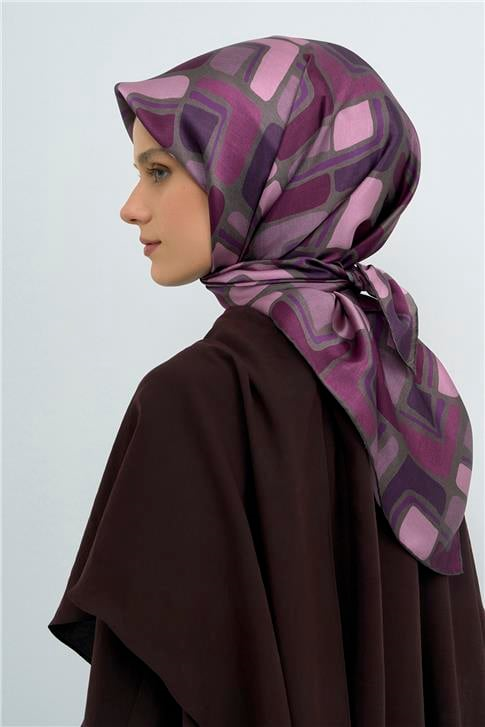 Armine  Saf İpek Twill Eşarp 9504D 09