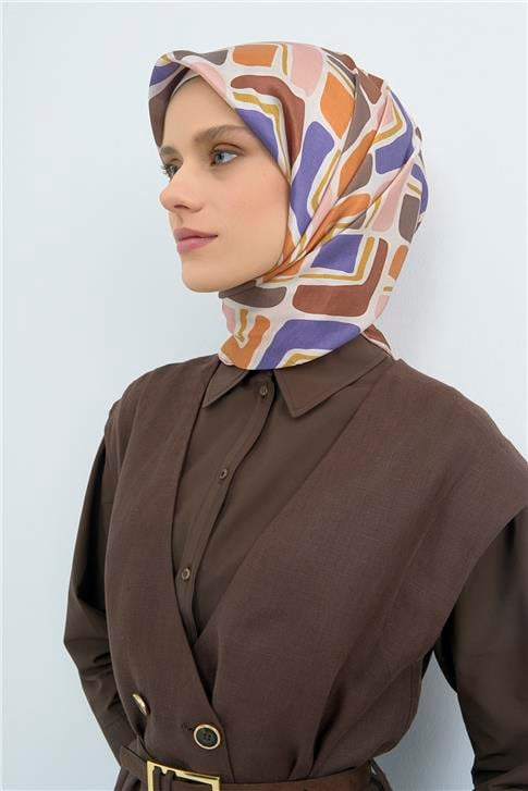 Armine  Saf İpek Twill Eşarp 9504D 31