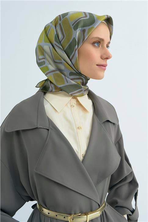 Armine  Saf İpek Twill Eşarp 9504D 32